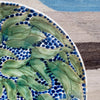 AQUAMARINE LEAVES PLATTER - pottery