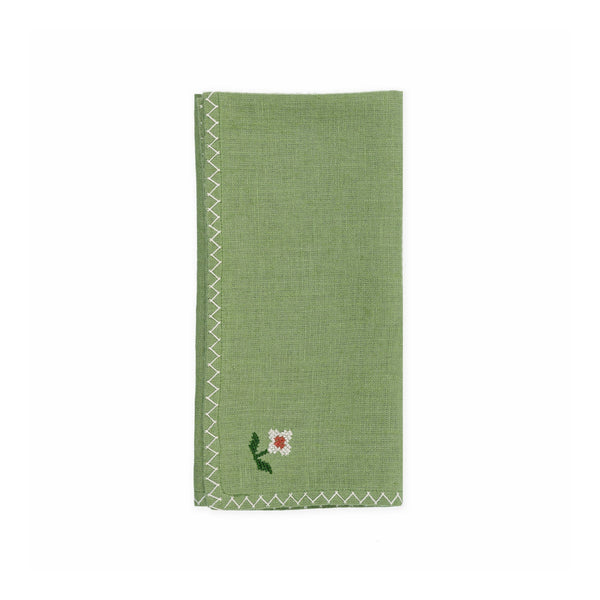 BLOOM NAPKIN - green - Napkin BLOOM NAPKIN - green - Napkin