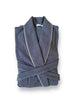 BRUSHED COTTON DRESSING GOWN - Men / extra large / grey - bath