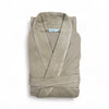 BRUSHED COTTON DRESSING GOWN - Men / medium / beige - bath