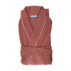 BRUSHED COTTON DRESSING GOWN - Women / extra large / coral - bath