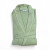 BRUSHED COTTON DRESSING GOWN - Women / extra large / light jade - bath