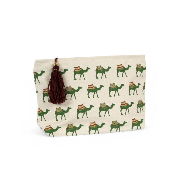 CAMEL TOILETRY BAG - dark green / large - Toiletry Bag CAMEL TOILETRY BAG - dark green / large - Toiletry Bag