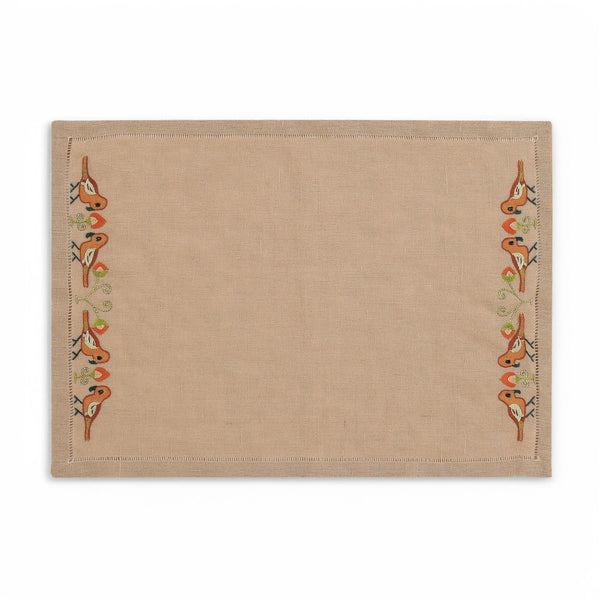 CELESTIAL BIRDS PLACEMAT - pink - Placemats CELESTIAL BIRDS PLACEMAT - pink - Placemats