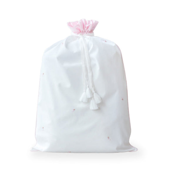 CHILDREN’S EMBROIDERED LAUNDRY BAG - Rococo Roses - Bags CHILDREN’S EMBROIDERED LAUNDRY BAG - Rococo Roses - Bags