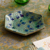 CLOVER HEXAGON BREAD PLATE - pottery