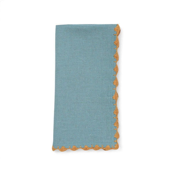 CROCHET NAPKIN - teal - Napkin CROCHET NAPKIN - teal - Napkin
