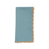 CROCHET NAPKIN - teal - Napkin