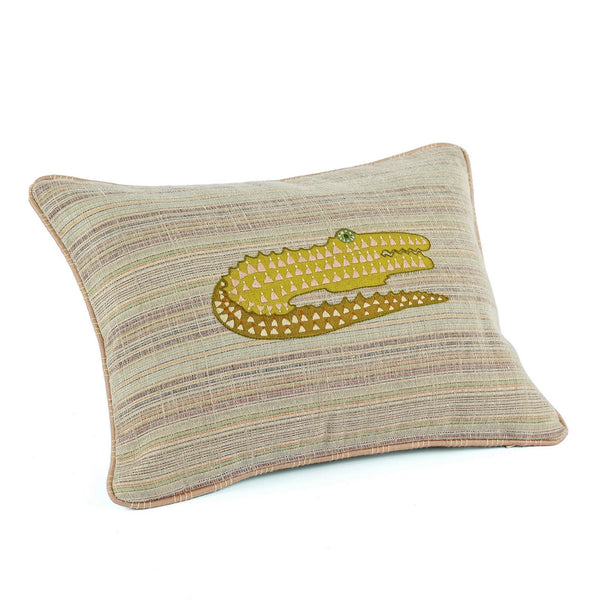 CROCODILE CUSHION COVER - Cushion CROCODILE CUSHION COVER - Cushion