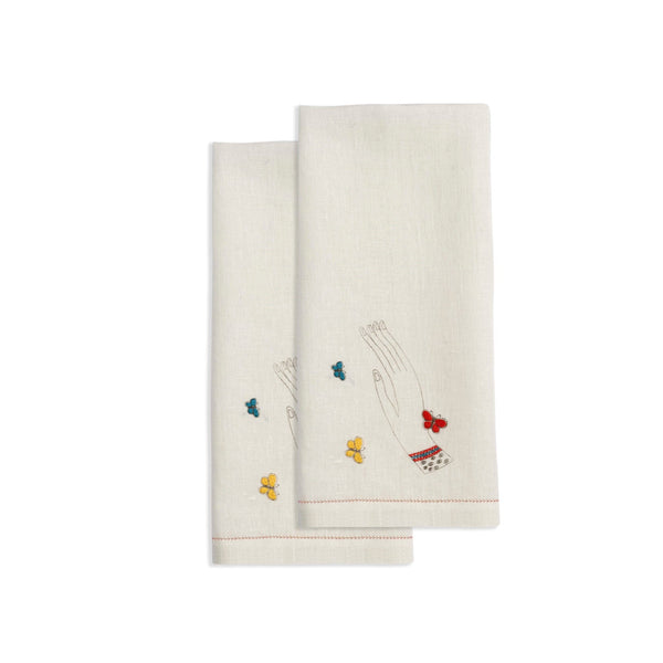DALLY GUEST TOWEL (set of two) - primary - Towel DALLY GUEST TOWEL (set of two) - primary - Towel