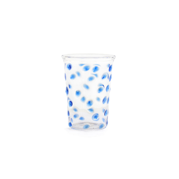 DOTTY GLASS - blue - glass DOTTY GLASS - blue - glass