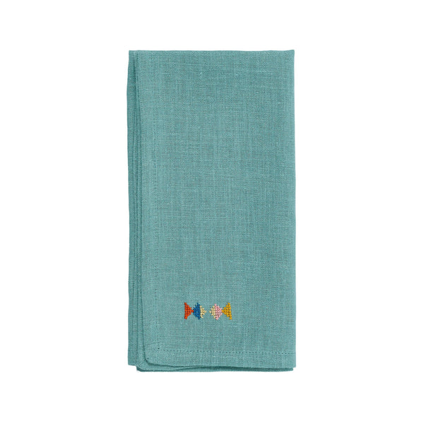 KISS NAPKIN - aqua - Napkin KISS NAPKIN - aqua - Napkin