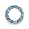 LEAVES DINNER PLATE - pottery