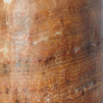 LUXOR CANDLE HOLDER - Alabaster LUXOR CANDLE HOLDER - Alabaster