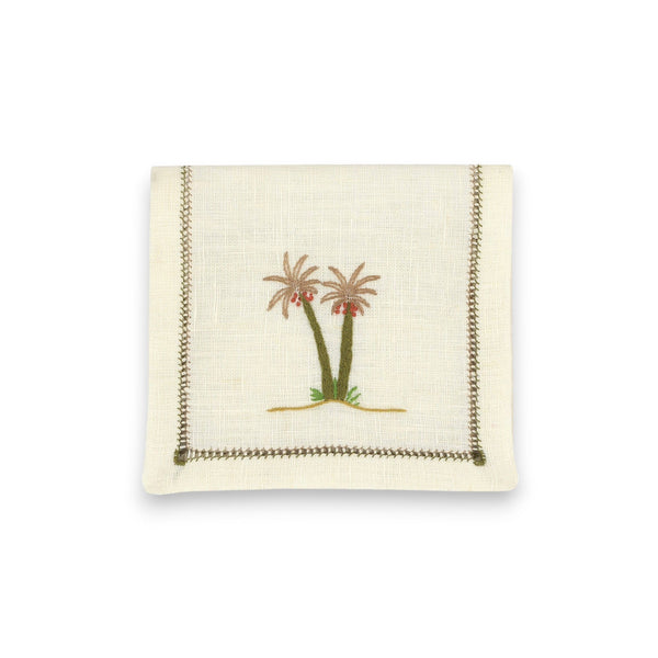 LUXOR PALM COCKTAIL NAPKINS (Set of 6) - Napkin LUXOR PALM COCKTAIL NAPKINS (Set of 6) - Napkin