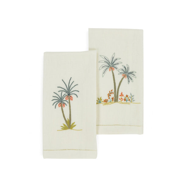 LUXOR PALM GUEST TOWEL (Set of 2) - Towel LUXOR PALM GUEST TOWEL (Set of 2) - Towel