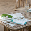MARWA LINEN CONTRAST EDGE NAPKINS - Napkin