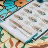 MARWA LINEN CONTRAST EDGE NAPKINS - Napkin