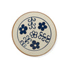 MENYA BLUE DESSERT PLATE - pottery