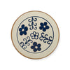 MENYA BLUE DESSERT PLATE - pottery