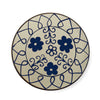 MENYA BLUE DINNER PLATE - pottery