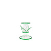 MORNING LOTUS SMALL CANDLEHOLDER - Green - glass