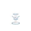 MORNING LOTUS SMALL CANDLEHOLDER - Sky Blue - glass