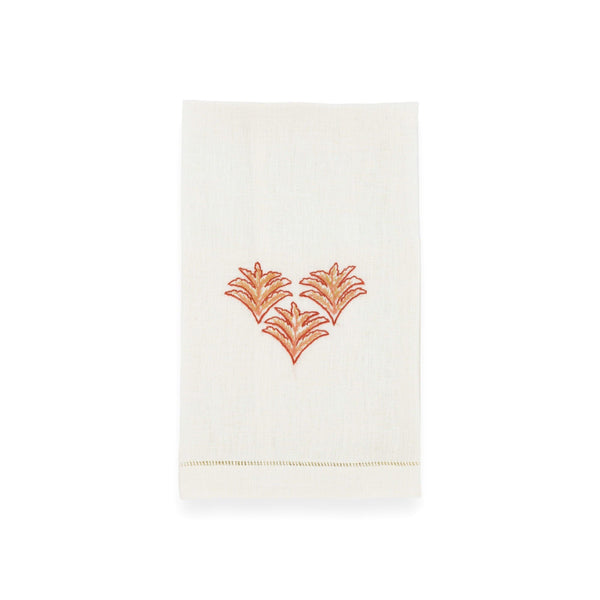 OTTOMAN FEATHER GUEST TOWEL (Set of 2) - terracotta - Towel OTTOMAN FEATHER GUEST TOWEL (Set of 2) - terracotta - Towel