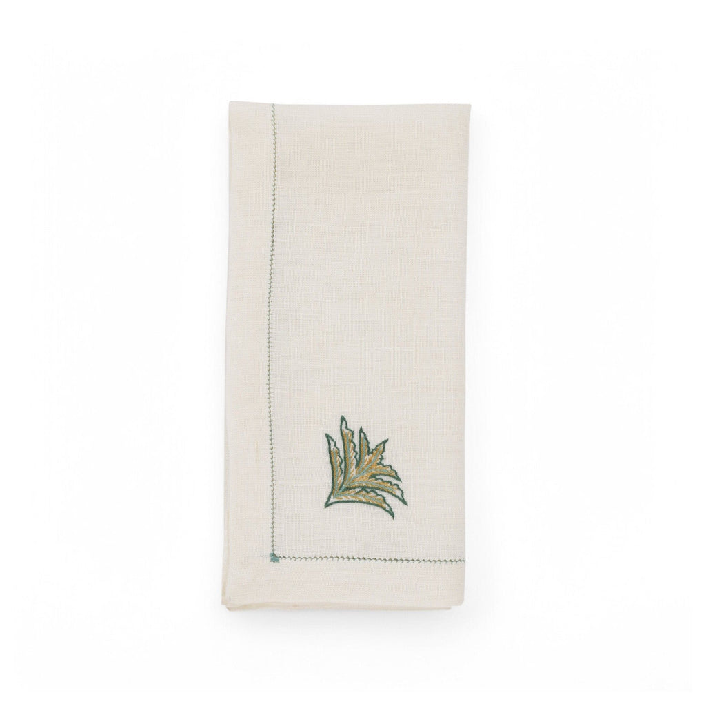 OTTOMAN FEATHER NAPKIN - teal - Napkin