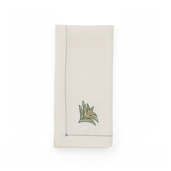 OTTOMAN FEATHER NAPKIN - teal - Napkin OTTOMAN FEATHER NAPKIN - teal - Napkin