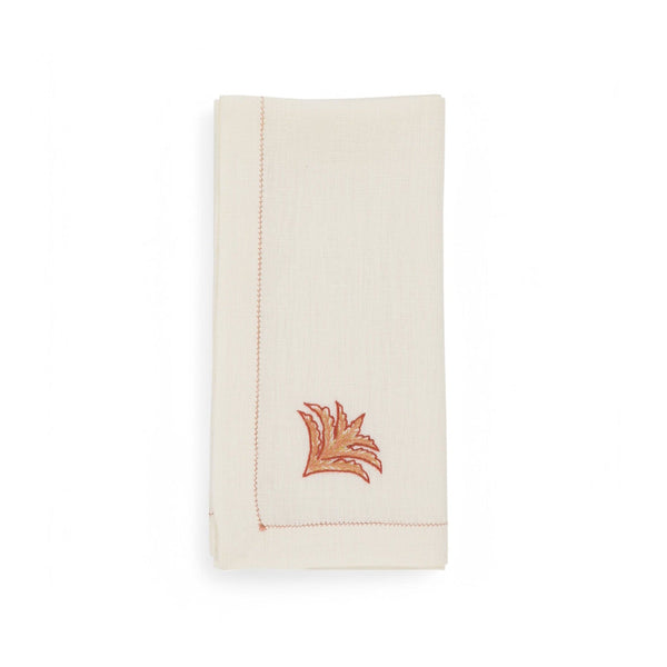 OTTOMAN FEATHER NAPKIN - terracotta - Napkin OTTOMAN FEATHER NAPKIN - terracotta - Napkin
