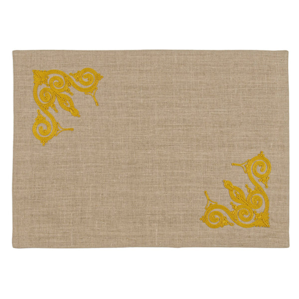 PALACE PLACEMAT - Amber - Placemats PALACE PLACEMAT - Amber - Placemats
