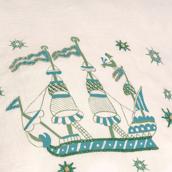 PHAROS CUSHION COVER - Teal - Cushion PHAROS CUSHION COVER - Teal - Cushion