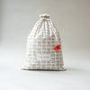 PRINTED LAUNDRY SORTING BAG - Oasis / Dry Clean Taupe - Bags