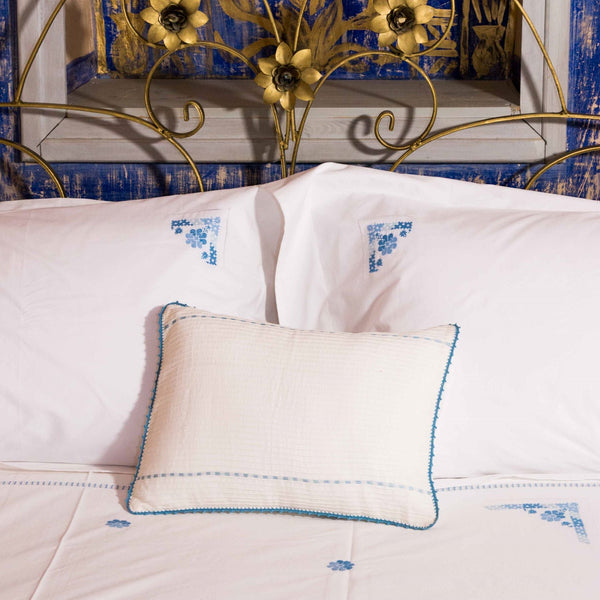 SACRED NILE CUSHION COVER - sky blue - Cushion SACRED NILE CUSHION COVER - sky blue - Cushion