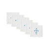 SAMPLER BOUQUET MEZZE NAPKIN (Set of 6) - Blue - Napkin