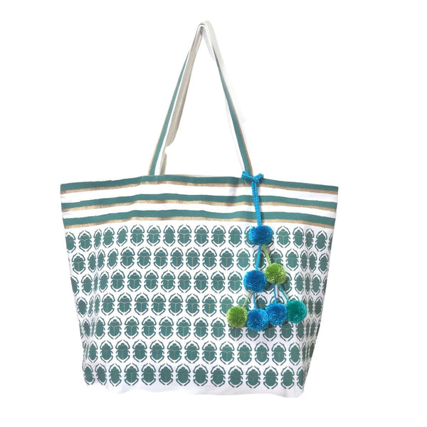 SCARAB BEACH BAG - jade - Bags SCARAB BEACH BAG - jade - Bags