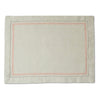 SHASHIKO LINEN PLACEMAT - taupe / coral - Placemats
