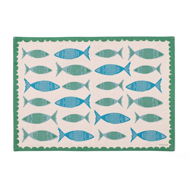 TILAPIA PLACEMAT - jade - Placemats TILAPIA PLACEMAT - jade - Placemats