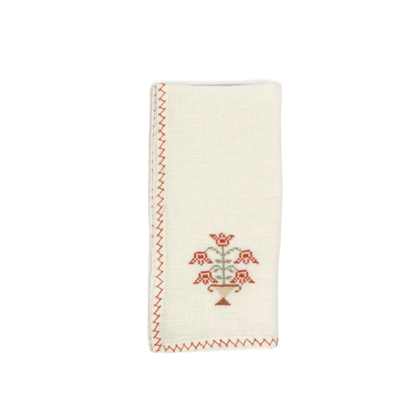 TULIP NAPKIN - red - Napkin TULIP NAPKIN - red - Napkin