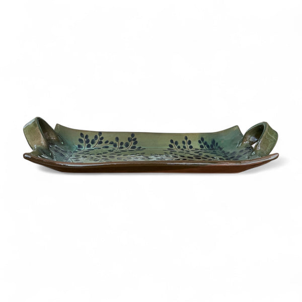 BLUE VINE SERVING TRAY