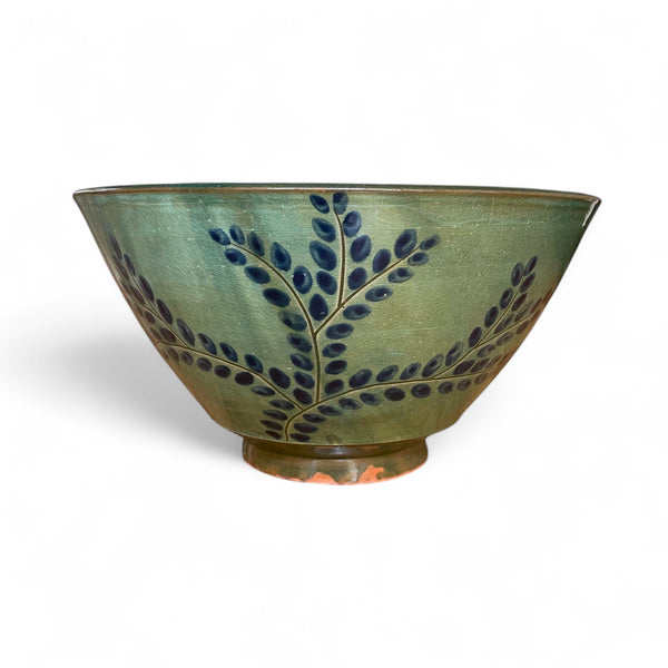 BLUE VINE SOUP SERVING BOWL