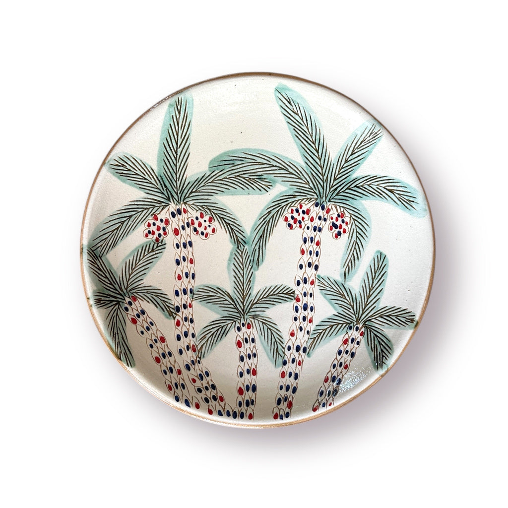 CLUSTER OF PALMS PLATTER