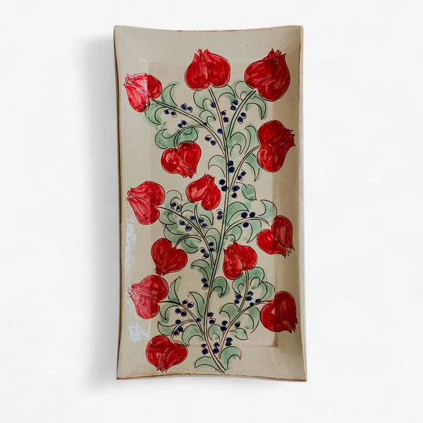 VINE BLOSSOM SERVING DISH