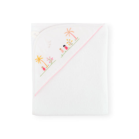 AYA AND BES EMBROIDERED BABY TOWEL