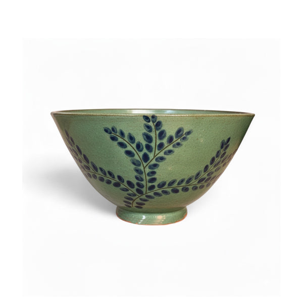 BLUE VINE SOUP SERVING BOWL