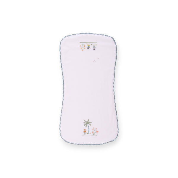 EMBROIDERED BURP CLOTHS (SET OF TWO)