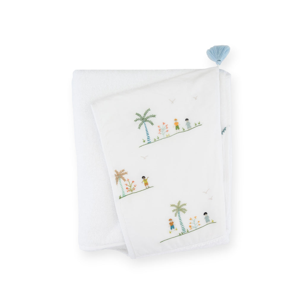EMBROIDERED TODDLER TOWEL