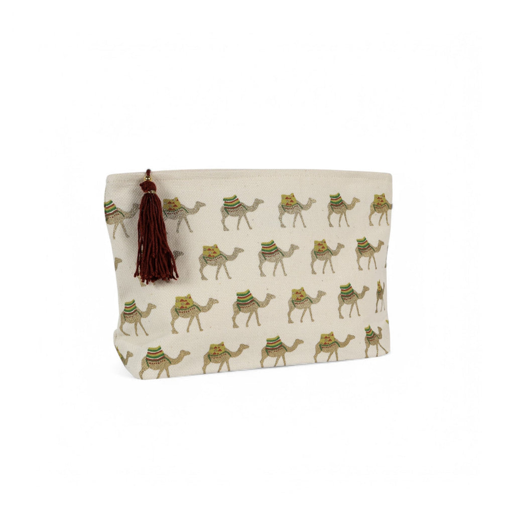 CAMEL TOILETRY BAG