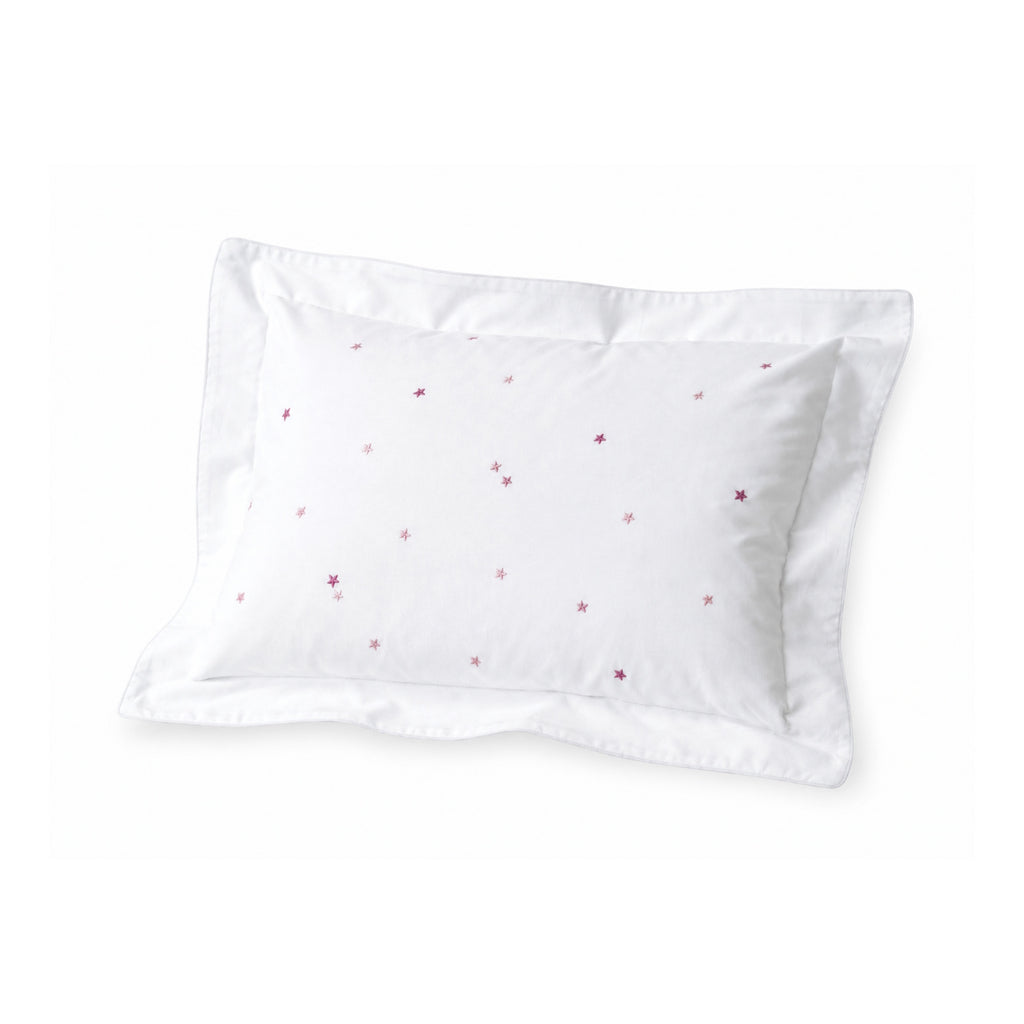 CHILDREN’S STARS CUSHION COVER PINK